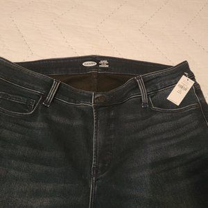 Old Navy High-Waisted Secret-Slim Pockets Rockstar Built-In Warm Super Skinny